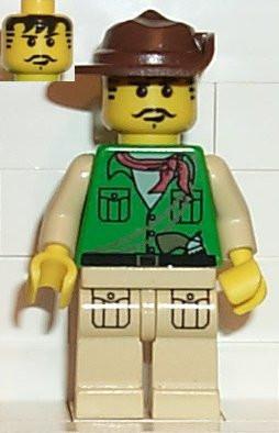 LEGO Minifigure-Johnny Thunder (Expedition)-Adventurers: Orient Expedition-ADV024-Creative Brick Builders